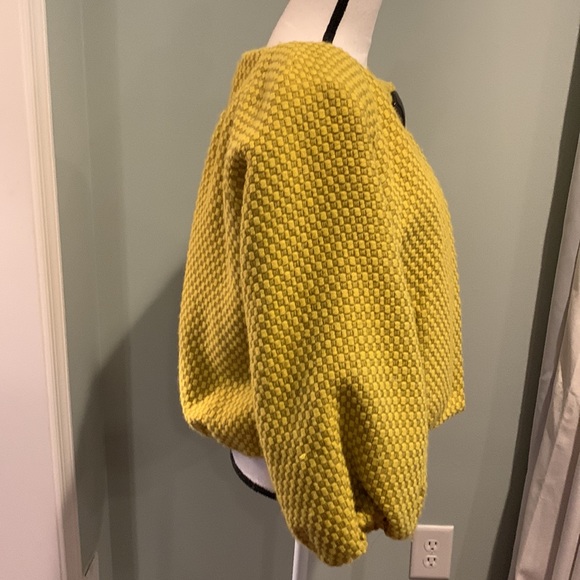 Anthropology leifsdottir textured balloon blazer jacket size 10 - Picture 4 of 9